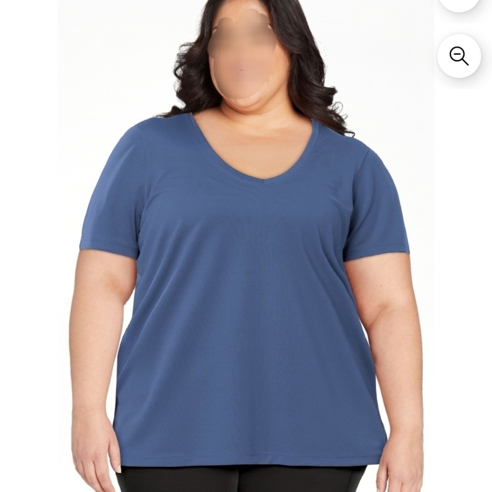 Athletic Works Short Sleeve Tees in London Blue